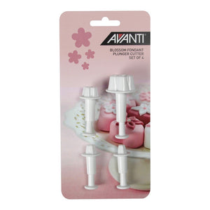 Avanti Bake - Blossom Fondant Plung Cut Set 4pc - ZOES Kitchen