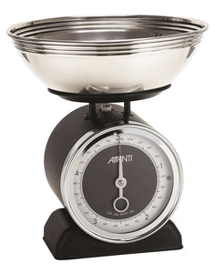 Avanti Vintage Mechanical Scales Black - ZOES Kitchen