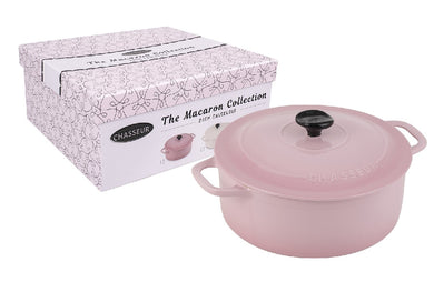 Chasseur Macaron Casserole 24cm - Cherry Blossom - ZOES Kitchen