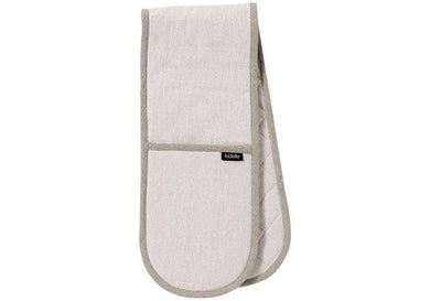 Ladelle Eco Recycled Natural Double Oven Mitt - ZOES Kitchen