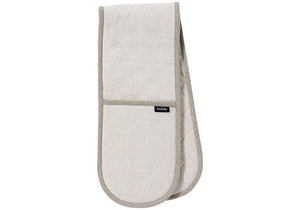 Ladelle Eco Recycled Natural Double Oven Mitt - ZOES Kitchen