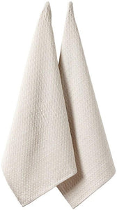 Ladelle Eco Recycled Natural 2pk Kitchen Tea Towel - ZOES Kitchen
