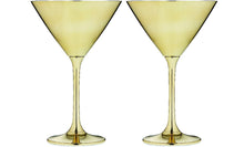 Load image into Gallery viewer, Tempa Aurora Gold 2pk - Martini Glass - ZOES Kitchen