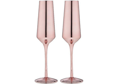 Tempa Aurora Rose 2pk - Champagne Glasses - ZOES Kitchen