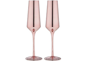 Tempa Aurora Rose 2pk - Champagne Glasses - ZOES Kitchen