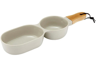 Ladelle Classic Serving Stick 2 Part - Stone - ZOES Kitchen