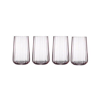 Tempa Esme Blush 4pk Highball Tumbler - ZOES Kitchen