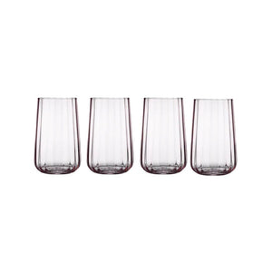 Tempa Esme Blush 4pk Highball Tumbler - ZOES Kitchen