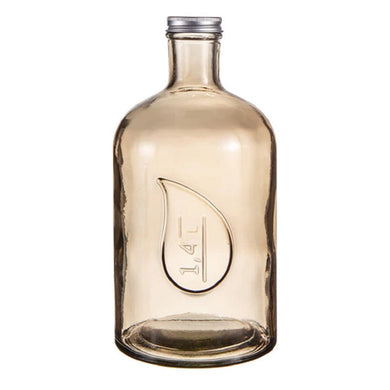 Ladelle Eco Recycled Glass Rustico Smoke Storage Bottle 1.4L - ZOES Kitchen