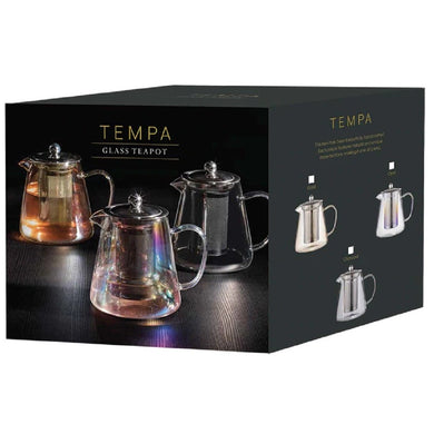 Tempa Oaklyn Glass Teapot Gold - ZOES Kitchen