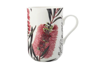 Maxwell & Williams Royal Botanic Garden Mug Bottle Brush 300ml Gb - ZOES Kitchen