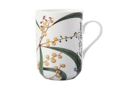 Maxwell & Williams Royal Botanic Garden Mug Wattle 300ml Gb - ZOES Kitchen