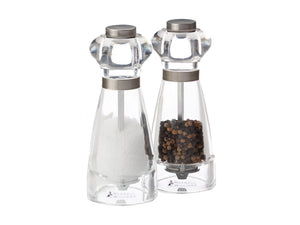 Maxwell & Williams Dynasty Acrylic Salt&Pepper Mill Set 16cm Gb - ZOES Kitchen