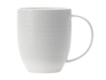 Load image into Gallery viewer, Maxwell &amp; Williams White Basics Diamonds Coupe Mug 370ml - ZOES Kitchen