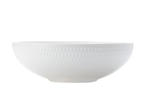 Maxwell & Williams White Basics Diamonds Coupe Bowl 18.5cm - ZOES Kitchen