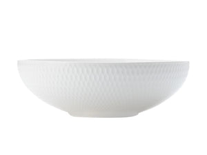 Maxwell & Williams White Basics Diamonds Coupe Bowl 18.5cm - ZOES Kitchen