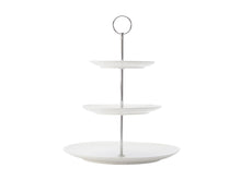 Load image into Gallery viewer, Maxwell &amp; Williams White Basics Diamonds 3-Tier Cake Stand Gift Boxed - ZOES Kitchen