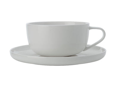 Maxwell & Williams Cashmere High Rim Cup & Saucer 300ml - ZOES Kitchen