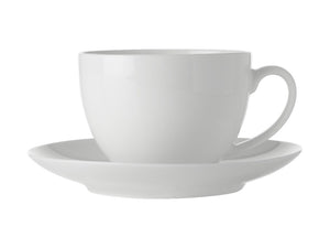 Maxwell & Williams White Basics Cup & Saucer 280ml - ZOES Kitchen