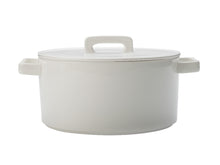 Load image into Gallery viewer, Maxwell &amp; Williams Epicurious Round Casserole 2.6l White Gift Boxed - ZOES Kitchen
