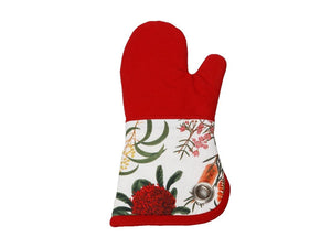 Maxwell & Williams Royal Botanic Garden Oven Glove Red - ZOES Kitchen