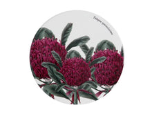 Load image into Gallery viewer, Maxwell &amp; Williams Royal Botanic Garden Ceramic Round Coaster 9.5cm Telopea - ZOES Kitchen