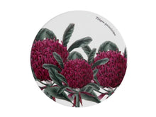 Load image into Gallery viewer, Maxwell &amp; Williams Royal Botanic Garden Ceramic Round Coaster 9.5cm Telopea - ZOES Kitchen
