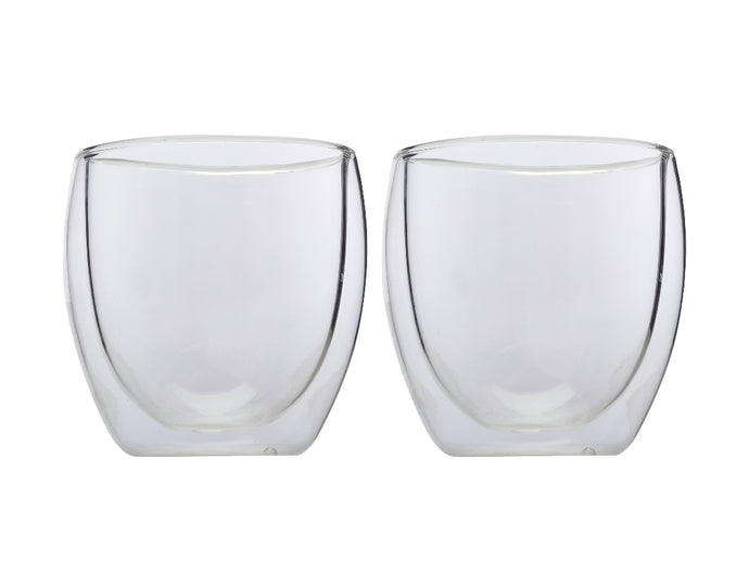 Maxwell & Williams Blend Double Wall Coffee Cup 250ml Set Of 2 Gift Boxed - ZOES Kitchen