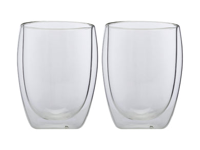 Maxwell & Williams Blend Double Wall Coffee Cup 350ml Set Of 2 Gift Boxed - ZOES Kitchen