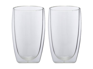 Maxwell & Williams Blend Double Wall Coffee Cup 450ml Set Of 2 Gift Boxed - ZOES Kitchen