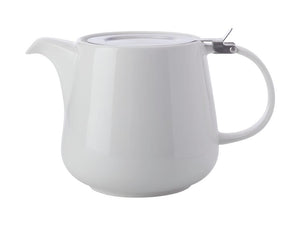 Maxwell & Williams White Basics Teapot With Infuser 600ml White Gift Boxed - ZOES Kitchen