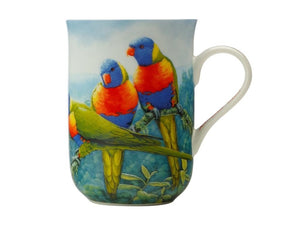 Maxwell & Williams Birds Of Australia Kc 10yr Anniversary Mug 300ml Lorikeet Gift Boxed - ZOES Kitchen