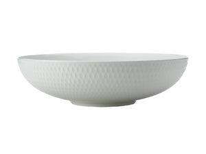 Maxwell & Williams White Basics Diamonds Round Serving Bowl 28cm - ZOES Kitchen