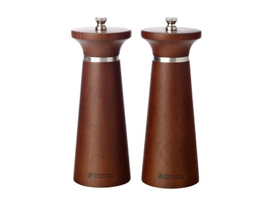 Maxwell & Williams Oslo Salt & Pepper Mill Set 16cm Walnut Gift Boxed - ZOES Kitchen