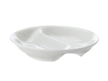Load image into Gallery viewer, Maxwell &amp; Williams White Basics Round Divided Sauce Bowl 10cm - ZOES Kitchen