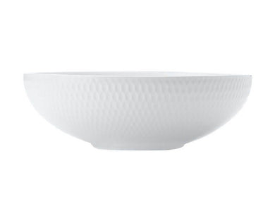 Maxwell & Williams White Basics Diamonds Coupe Bowl 22cm - ZOES Kitchen
