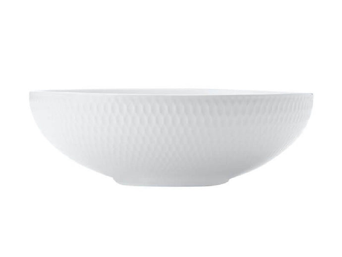 Maxwell & Williams White Basics Diamonds Coupe Bowl 22cm - ZOES Kitchen