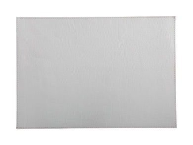 Maxwell & Williams Table Accents Leather Look Alligator Placemat 43x30cm - White - ZOES Kitchen