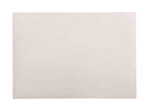 Maxwell & Williams Table Accents Leather Look Cowhide Placemat 43x30cm - Ivory - ZOES Kitchen