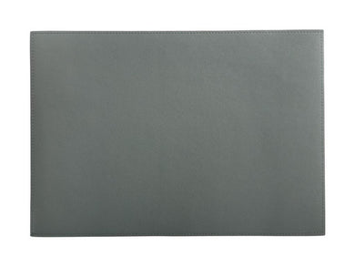 Maxwell & Williams Table Accents Leather Look Cowhide Placemat 43x30cm - Grey - ZOES Kitchen