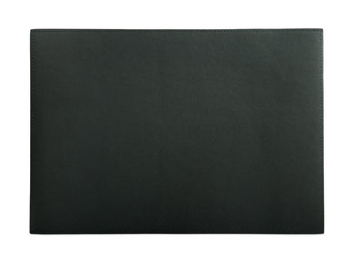 Maxwell & Williams Table Accents Leather Look Cowhide Placemat 43x30cm - Charcoal - ZOES Kitchen
