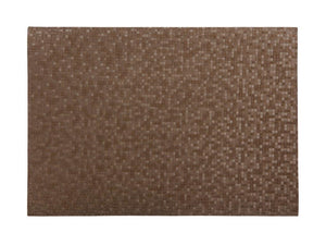 Maxwell & Williams Table Accents Leather Look Mosaic Placemat 43x30cm - Brown - ZOES Kitchen
