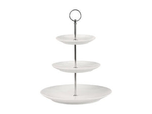 Maxwell & Williams White Basics 3-Tier Cake Stand Gift Boxed - ZOES Kitchen