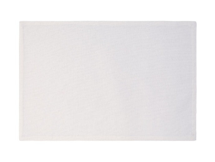 Maxwell & Williams Cotton Classics Cotton Placemat 45x30cm Snow - ZOES Kitchen