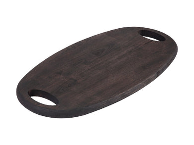 Maxwell & Williams Graze Oval Serving Board Black 48x25x2cm - ZOES Kitchen