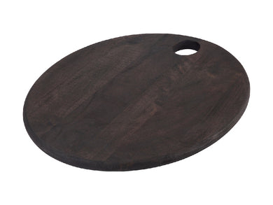 Maxwell & Williams Graze Oval Serving Board Black 47x37x2cm - ZOES Kitchen