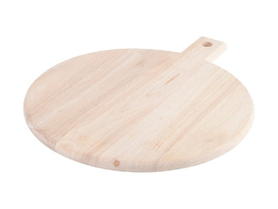 Maxwell & Williams Graze Round Serving Paddle Natural 45x37x2cm - ZOES Kitchen