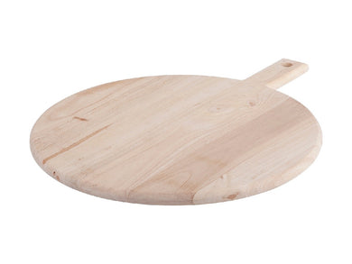 Maxwell & Williams Graze Round Serving Paddle Natural 58x45x2cm - ZOES Kitchen