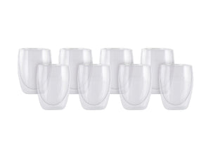 Maxwell & Williams Blend Double Wall Cup 350ML Set of 8 GB - ZOES Kitchen