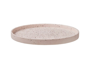 Maxwell & Williams Livvi Terrazzo Round Serving Tray 36cm Blush GB - ZOES Kitchen